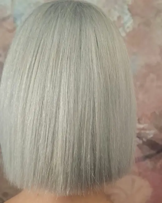Caschetto liscio color grigio ghiaccio